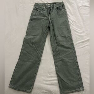 Zara Green Jeans